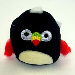 TITO 🦤 Black,Red & Green Dodo Bird Squishville By Original Squishmallows